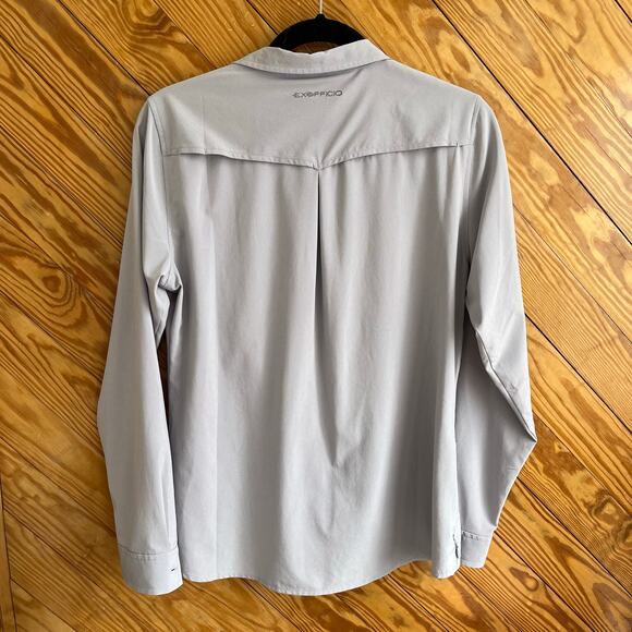 ExOfficio Women's Kizmet Long Sleeve Button Down Shirt - Picture 3 of 7